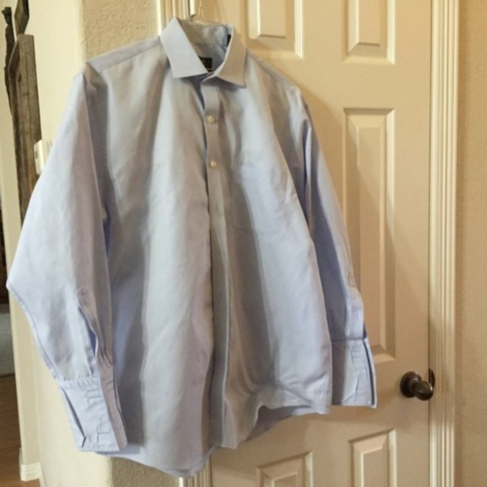 Tasso Elba French Cuffs Dress Shirt 16 1/2"